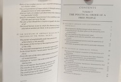 Law, Legislation and Liberty: A New Statement of the Liberal Principles of Justice and Political Economy